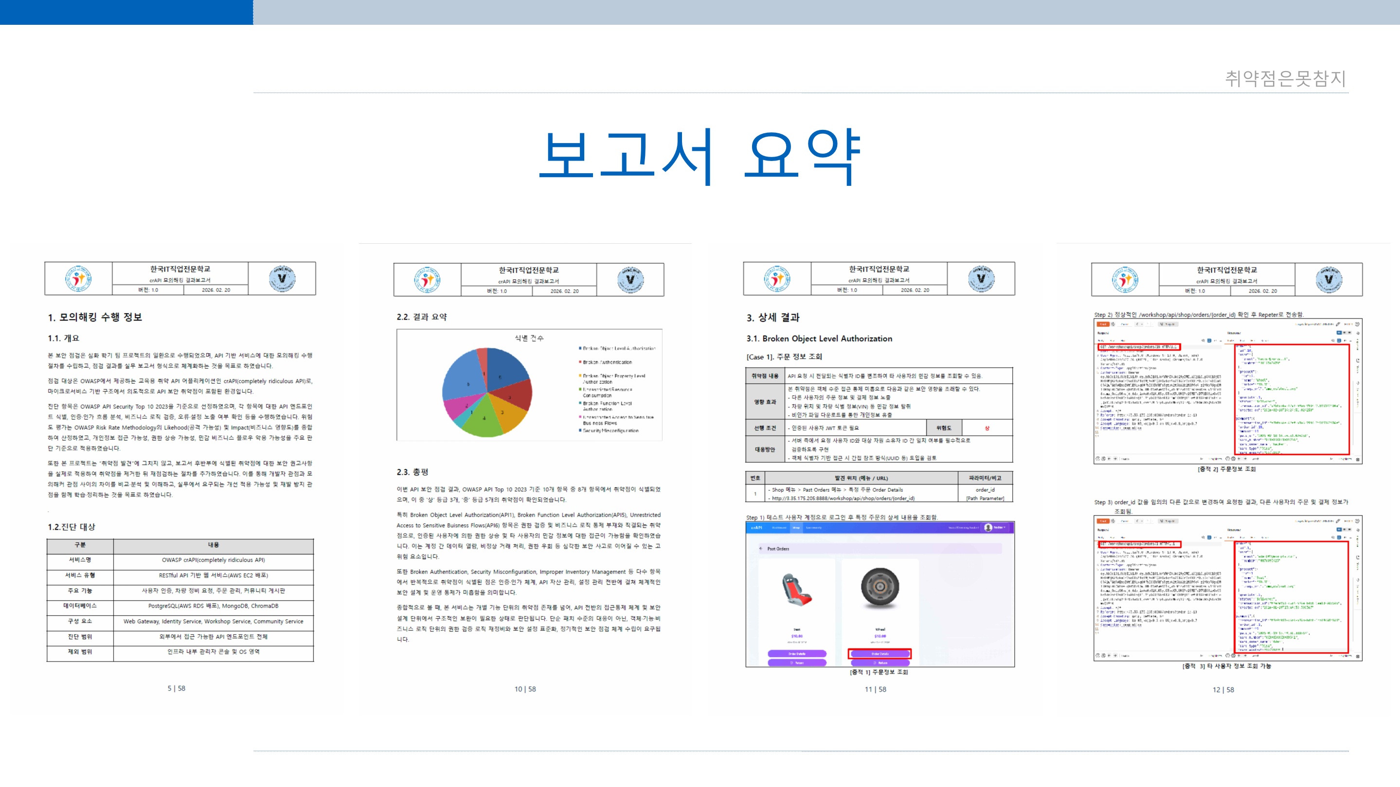 한아전 융합보안학과 팀 프로젝트